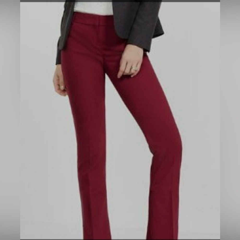 Express Columnist Boot Cut Wine 12 Regular